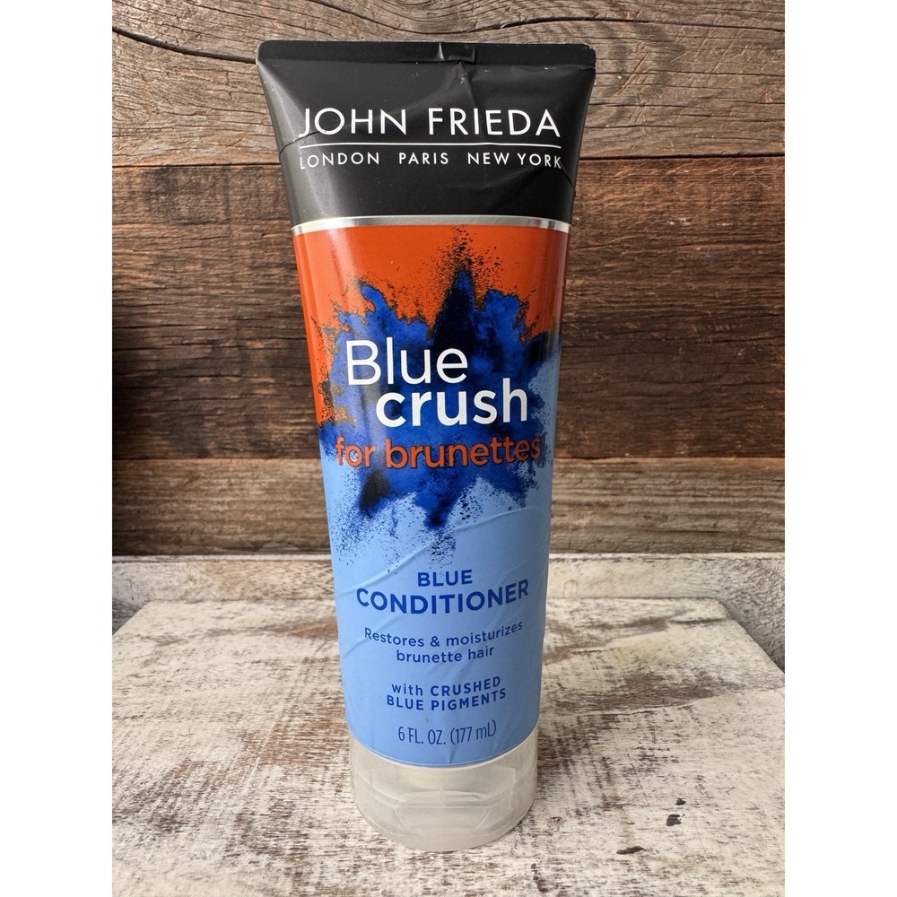 John Frieda Blue Crush for Brunettes Blue Conditioner 6 oz | MSRP‎ = $18